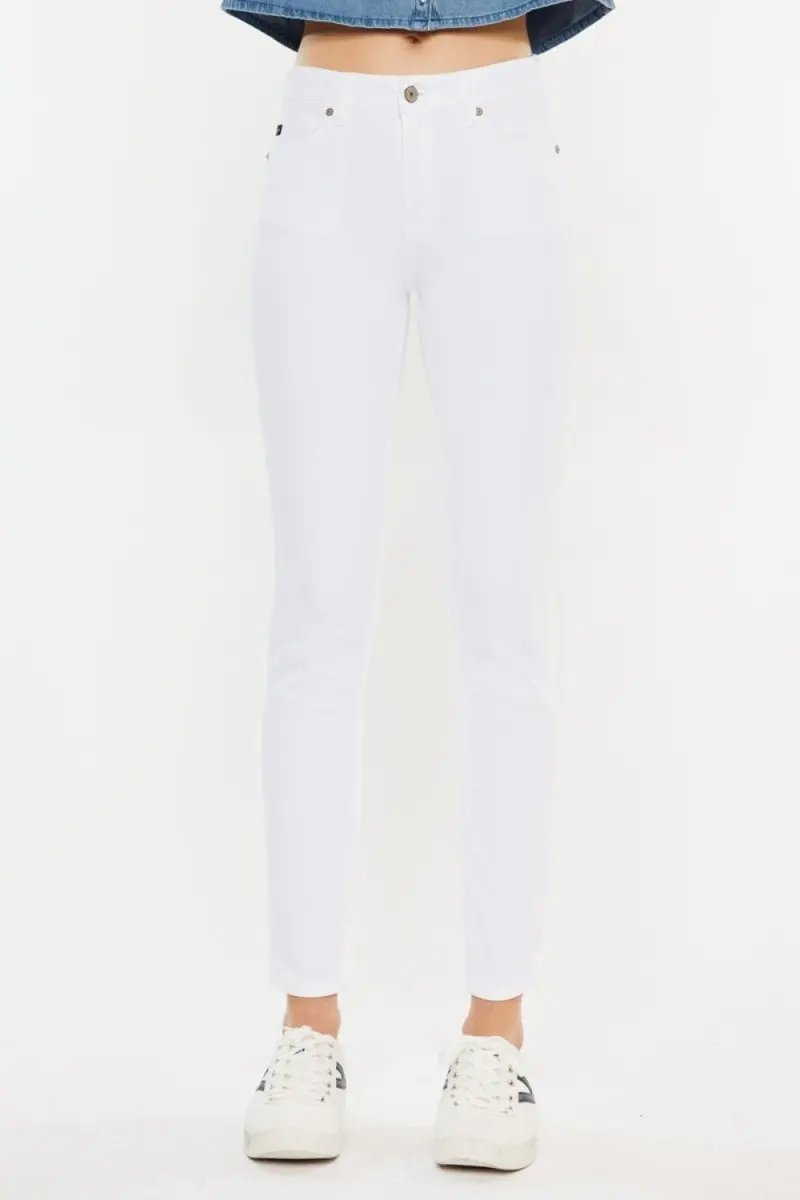 Kancan High Rise Ankle Skinny Jeans for Trendy Style - Love Salve